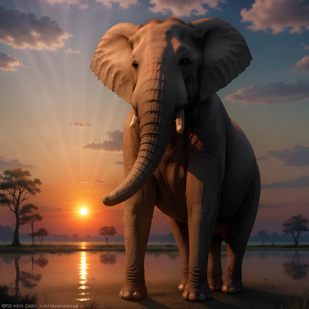 Example of an elephant image